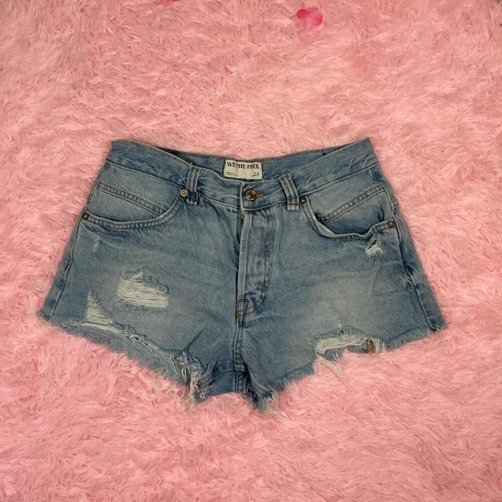 We The Free Blue Denim 80 Ab